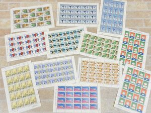 未使用品/額面12,000円! 地下鉄 50年記念/ふみの日 Letter Writing Day/フィギュアスケート世界選手権大会 など 切手シートセット 8221y1