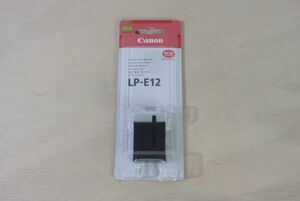 ∇102　バッテリーパック Canon キャノン　 LP-E12　未使用