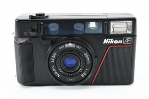 ■ Nikon ニコン L35AF コンパクトフィルムカメラ 通電確認済み 空シャッターOK カメラ ピカイチ コンパクトフィルムカメラ