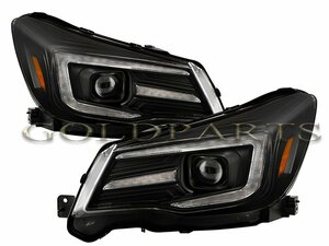 SJ type Forester new goods left right set [ current . turn signal ] Subaru hawk eyes fibre full LED head light 2012y~2015y A type,B type,C type 