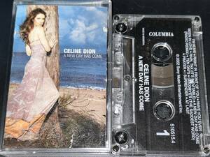 Celine Dion / A New Day Has Come import cassette tape 