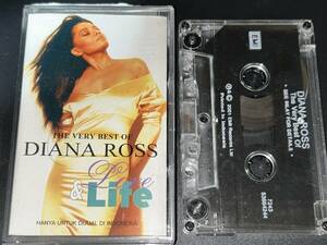 Diana Ross / Love & Life - The Very Best Of Diana Ross import cassette tape 