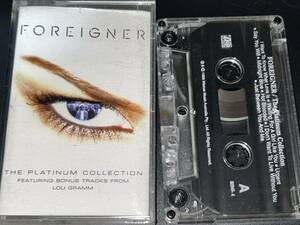 Foreigner / The Platinum Collection 輸入カセットテープ