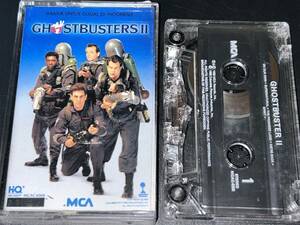 Ghostbusters II soundtrack import cassette tape 