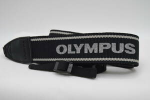 OLYMPUS オリンパス カメラ ストラップ 黒色(ブラック)×グレー デジタル一眼 ミラーレス ショルダー ネック Camera Strap