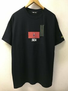 ◆WIND AND SEA ウィンダンシー XL 新品タグ付き 呪術廻戦 コラボ Tシャツ 黒 サイズXL