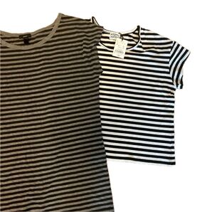 ボーダーTシャツ ボーダーカットソー おまけ ambient 長め 新品