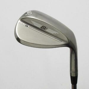 タイトリスト Vokey Vokey SM9 BRASHED STEEL ウェッジ スチールシャフト 【60-08】 シャフト：スチールシャフト