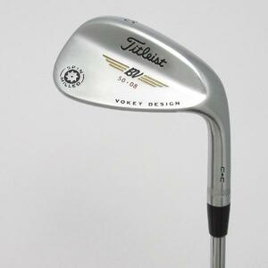 タイトリスト Vokey Vokey SPINMILLED2009 ツアークローム ウェッジ Dynamic Gold 【50-08】 シャフト：Dynamic Gold