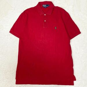 Polo by Ralph Lauren ポロ ラルフローレン 半袖ポロシャツ 綿100% コットン ハーフボタン 胸ボタン ゴルフ GOLF メンズ XLサイズ