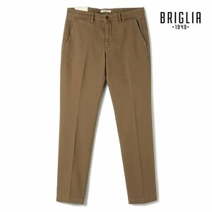 ◆【BRIGLIA 1949(ブリリア 1949)/春夏/ガーメントダイコットンストレッチノープリーツテーパードパンツ(BG32 323578)】[brr2450211-48]