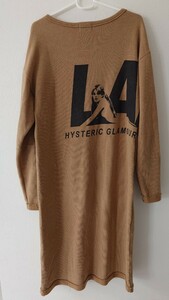 ヒステリックグラマー　HYSTERIC GLAMOUR　ワンピース　ニットワンピース　ダメージ加工　送料無料