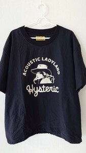 ヒステリックグラマー　HYSTERIC GLAMOUR　Tシャツ　黒　ブラック　サイズFree　送料無料