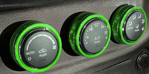  дизайн UP! зеленый кондиционер dial покрытие Wrangler Unlimited JK36L JK38L JK38LR спорт 4 Sahara Sahara 4 Rubicon 4