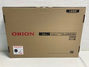 【★99-3F-2296】■未使用品■ORION オリオン 24型 24インチ 24V OL24WD300 地上デジタル・BS110度CS LED液晶テレビ