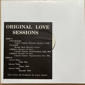 プロモ盤 ORIGINAL LOVE オリジナル・ラヴ 田島貴男 / SESSIONS / Brand New Heavies / U.F.O / Larry Heard