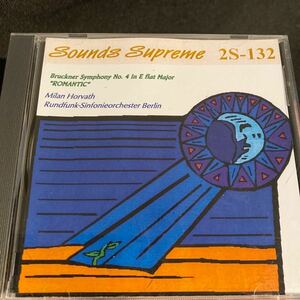 Sounds Supreme CD-R ホルヴァート/ベルリン放送交響楽団 ブルックナー 交響曲 4番 ロマンティック 1973 LIVE