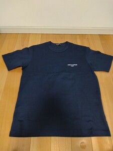 美品 送料無料 comme des garcons homme 半袖Tシャツ AD2023 ネイビー サイズＭ