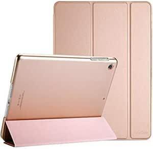 ProCase iPad Air 1(2013発売)ケース スマート 超スリム スタンド フォリオ保護ケース 半透明フロスト バッ