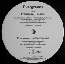 EVERGREENS (RYO ASHIKAGA) - MEGANE 12インチ (JPN / 2007年 ODE Music odea-00019) (JAPANESE GROOVE)_画像3