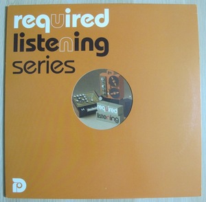 JOHN KONG presents Required Listening Vol 2 Sampler 3 12インチ (CAN / 2007年 Do Right! Music) (HIP HOP / NU SOUL / REGGAE)