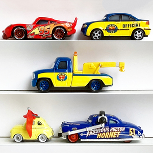 マテル カーズ #2 マックィーン ピストンカップ オフィシャルカー レッカー車 Mattel Cars Piston Cup Officil Tow Truck etc.5台セット