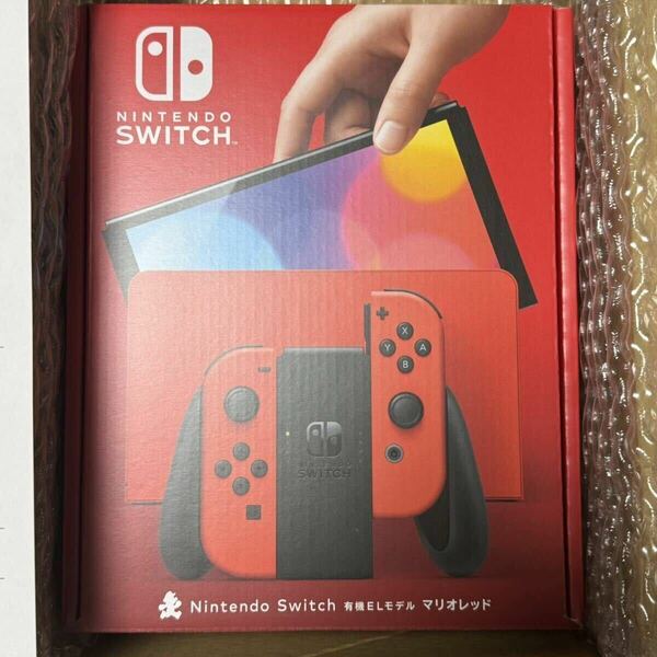 【動作未確認】 Nintendo Switch 有機ELモデル マリオレッド