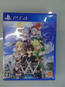 PS4 ソードアート・オンライン 説明書欠品 中古