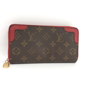 【中古】LOUIS VUITTON ジッピーウォレットレティーロ モノグラム 財布 M61854