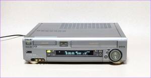 SONY Hi8/S-VHS Wデッキ 【 WV-ST1 】 CD版説保証付完動美品