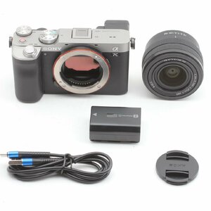 【ショット数184枚】SONY ソニー α7C ズームレンズキット ILCE-7CL S