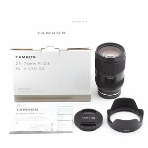 TAMRON タムロン 28-75mm F/2.8 Di III VXD G2 ソニー用