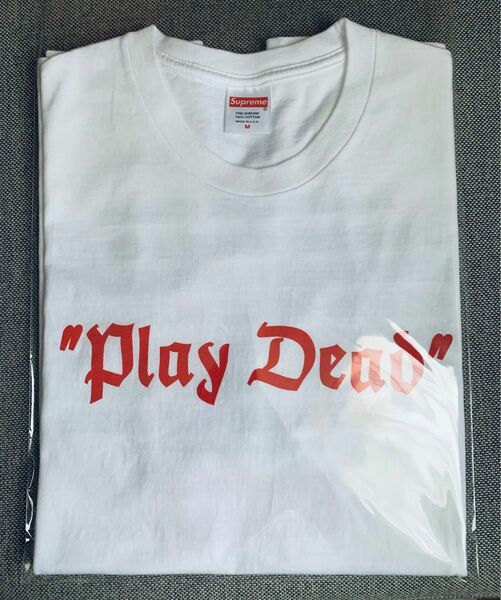supreme “Play Dead” TEE M size 