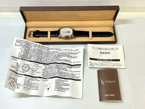 F2941i　COGU　コグ　腕時計　自動巻き　スケルトン　裏スケ　カレンダー機能　付属品/箱有　現状稼働品