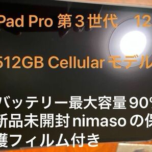 iPad pro 12.9 第3世代　512GB cellular モデル