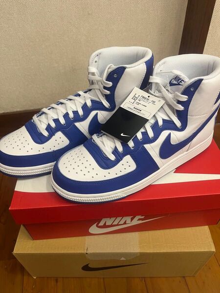 新品 28.5cm us10.5 NIKE TERMINATOR HIGH ターミネーター ホワイト ゲームロイヤル