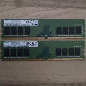 メモリ 8GB×2 デスクトップ用 DDR4-2400 SAMSUNG
