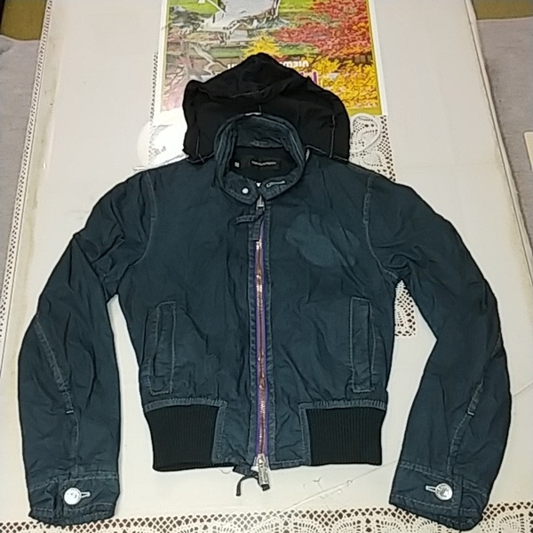 Dsquared2 ディースクエアード ショート丈 JKT size 46 黒染め