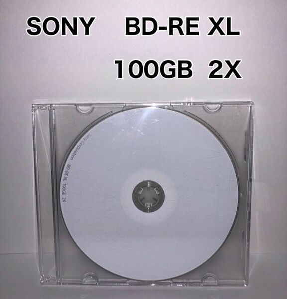 SONY BD-RE XL 100GB 2X 録画用DVD ブルーレイディスク 