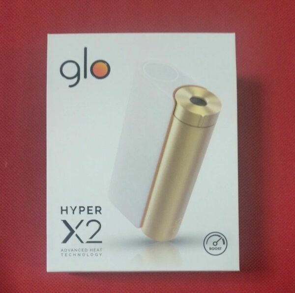【新品未使用品】開封後発送 電子タバコ glo HYPER X2 ホワイトゴールド グロー ハイパー エックスツー