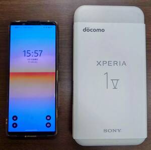 Xperia 1 V SO-51D[256GB] docomo ブラックsimフリー　IMEI 355243570794641