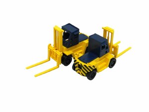  N gauge TOMIX /to Mix 3517 forklift ( yellow color *2 pcs go in ) secondhand goods [B064H658]