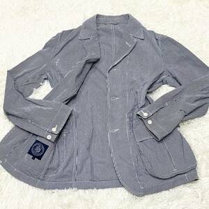 J PRESS J Press summer jacket sia soccer gray Anne navy blue jacket cotton L size spring summer jacket 