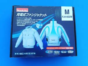 【未使用 新品】マキタ　ｍａｋｉｔａ　ファスナー式半袖切替タイプ　充電式ファンジャケット　Ｍサイズ　ＦＪ４１０ＤＺM