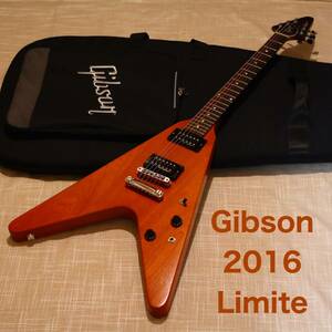Gibson Flying V Faded 2016 Limited Vintage Amber Gibson flying V