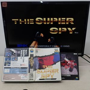 1 jpy ~ operation goods NG Neo geo ROM The * super Spy THE SUPER SPYes*en* Kei SNK box opinion attaching [10