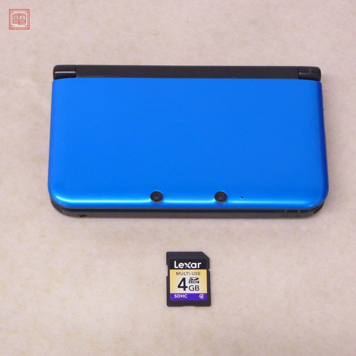 美品 ニンテンドー3DSLL ブルー ブラック 青 本体のみ 美品 ニンテンドー3DSLL ブルー ブラック 青 本体のみ