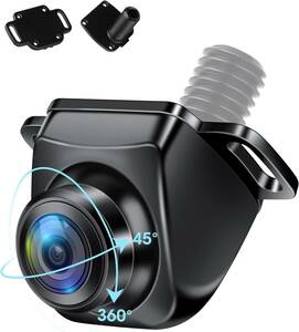 【革新版調整可能設計】AHD720Pバックカメラ リアカメラ 360°角度調整可能 車載用バックカメラ 穴あけ取り付け/穴あけなし