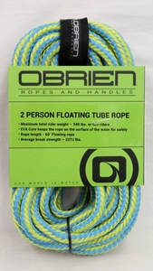  floating tube towing rope ~2 number of seats for turquoise × yellow oblaien22