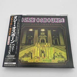 【帯付】ブラック・サバス/Black Sabbath/CD/オジー・オズボーン・ベスト・トラックス/Ozzy Osbourne Best Tracks/TECW25138